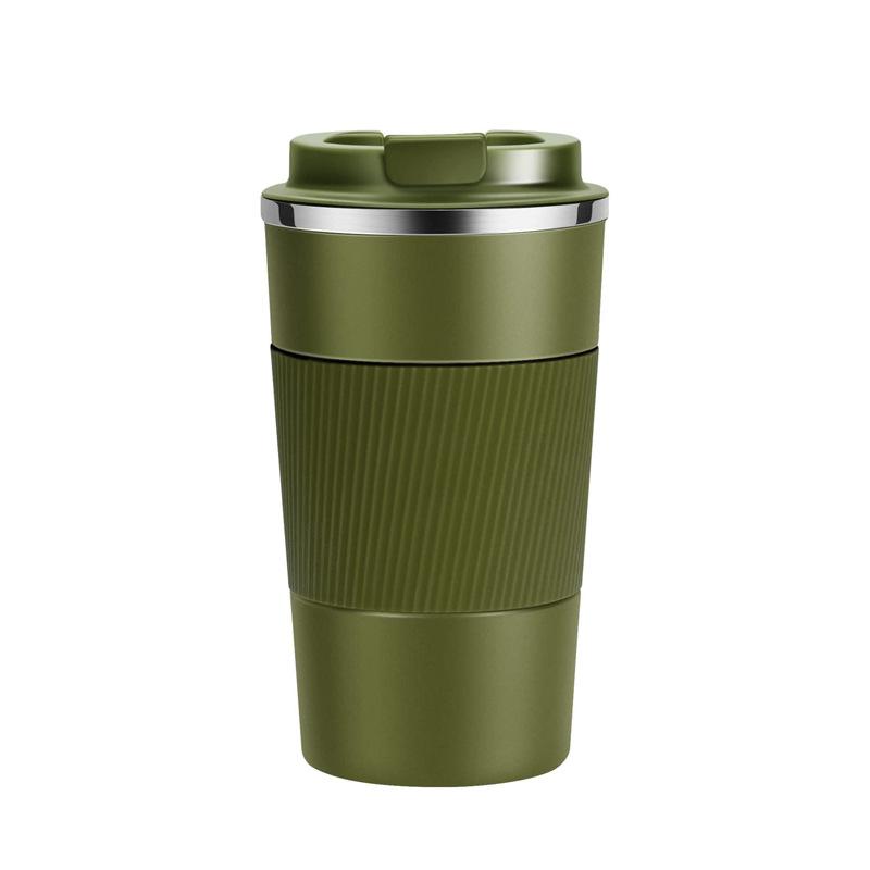 

380 мл/510 мл дорожная кофейная кружка из нержавеющей стали, термокружка, герметичный автомобильный стакан, термосы, портативные изолированные бутылки 301-400ml