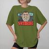 Skibidi Toilet Titan SpeakerUnisex Outfit Unisex Women T Shirt Pure Cotton Tee Graphic Printing Tops Tshirt