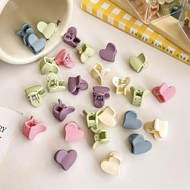 50 Stück Mini Haarspangen Set, Bunte Kleine Krallenspange, Haarschmuck für Frauen Täglicher Gebrauch, Haarspange.