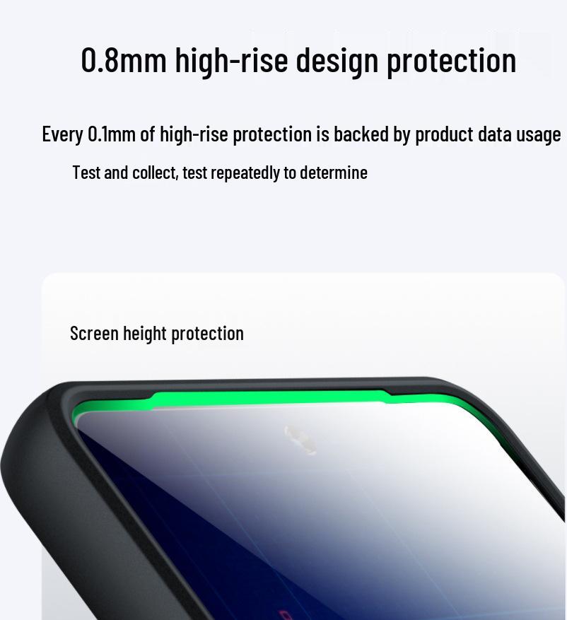 ASUS ROG9/ROG9PRO Silicone Anti-Fall Transparent Frosted Case - Full Coverage, Ultra-Thin