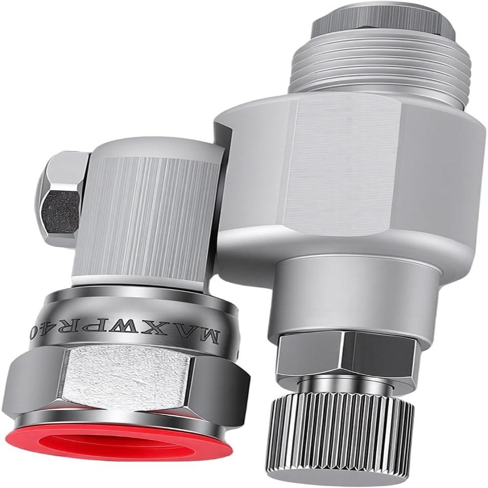 180° Stainless Steel Shut Off Valve 7/8” Size Anti-Spitting Valve  For Paint Sprayers