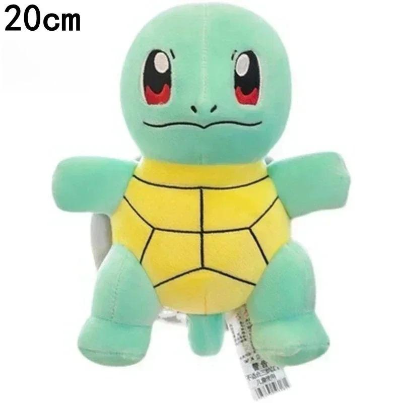 

16-25CM Pokmon Plush Plaything Pikachue Gengar Raichu Squirtle Eevee Charmander Bulbasaur Mewtwo Children s Birthday Christmas Presents