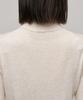 MUSINSA STANDARD WOMAN Women'S Merino Wool Blend High-Gauge Turtleneck Knit [Oatmeal]