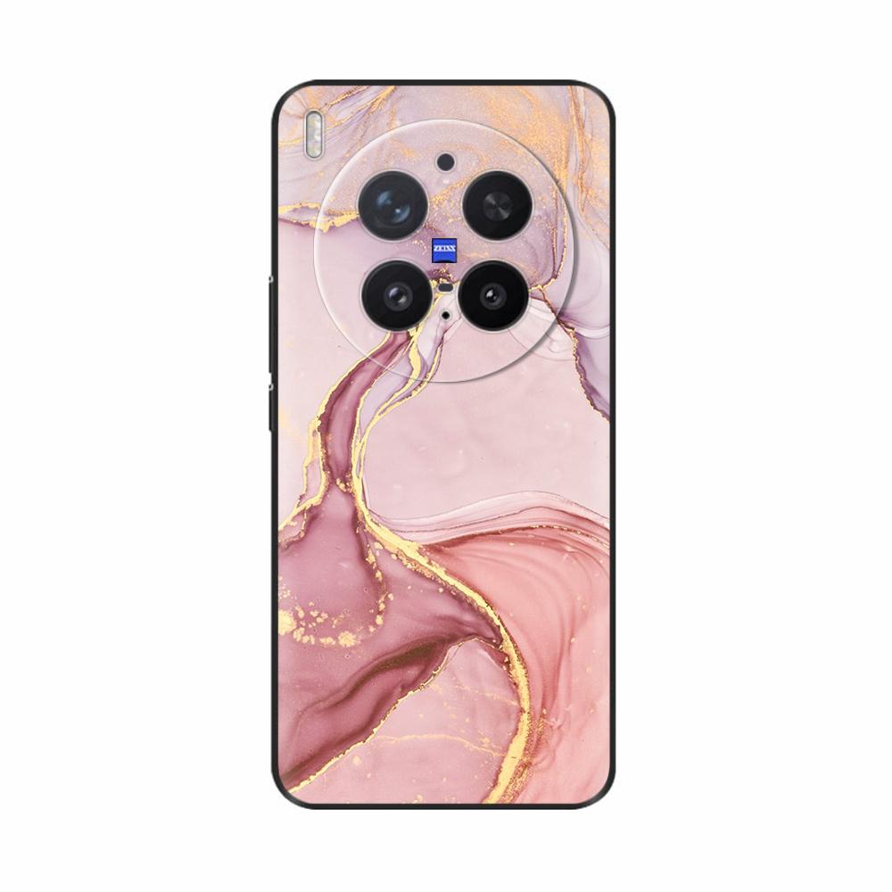 For VIVO X300 Pro Case Popular Flowers Cartoon Soft Silicone Phone Back Cover For Vivo X300 X 300 ShockProof Shell Bags Funda