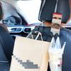 2 PCS Universal Car Seat Back Multi-Functional Hook Set - Suitable For Most Vehicles - PP Material - No Battery Required