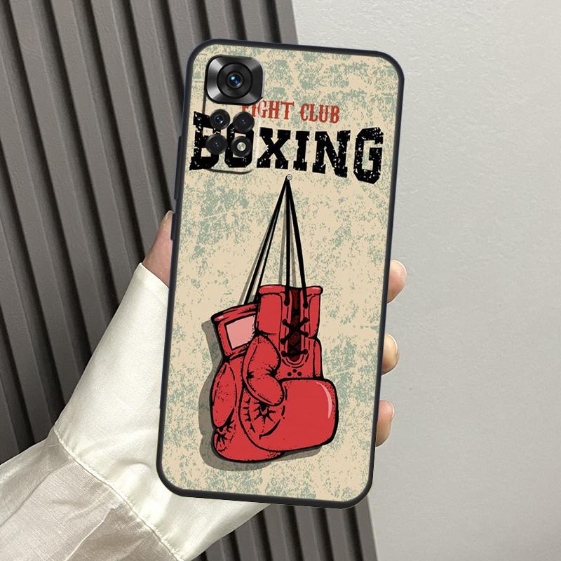 

I Love Boxing Case For Xiaomi Redmi Note 14 13 12 11 10 9 15 Pro Plus Redmi 14C 13C 15C 10C 12C 15 Funda Redmi Note 12 4G