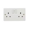 Bakelite Wall Socket with Switch - UK 13A Type 146 Standard