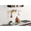 Bestco Stainless Steel Under-Cabinet Kitchen Rack, 1 Tier, Extendable Shelf, Warm Gray, NY-1005