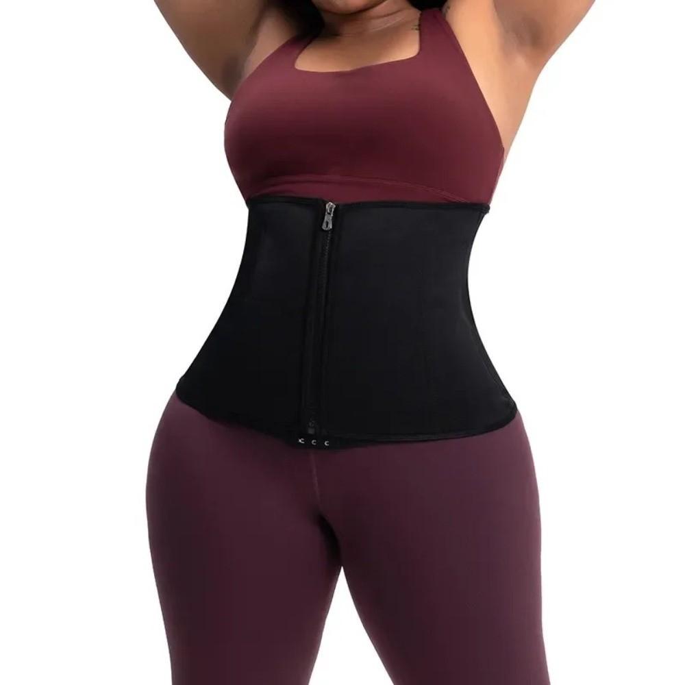Corset Modelador de Cintura Preto Modelador de Barriga Novo Cinto para Emagrecer a Cintura Mulheres