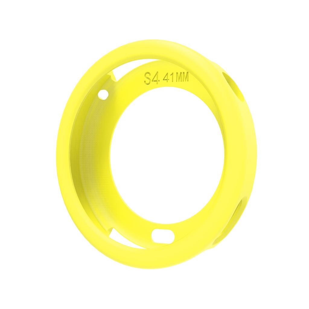 Beskyttelsesdeksel i silikon til Xiaomi Mi Watch S4 41MM Erstatningstilbehør Rammedeksler Skjermbeskyttelsesdeksel hot