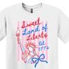 Sweet Land of Liberty Shirt, 4th of July Patriotic Outfit