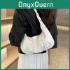 Chic Black Pu Dumpling Bag For Women Stylish Summer Casual Commute Tote