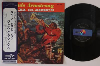 LP Record LOUIS ARMSTRONG - Jazz Classics MCA3006 MCA 1980 Japan Obi Jazz Used