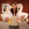 White Goose Plush Toy Set With Dress Up Costumes For Children And Kids