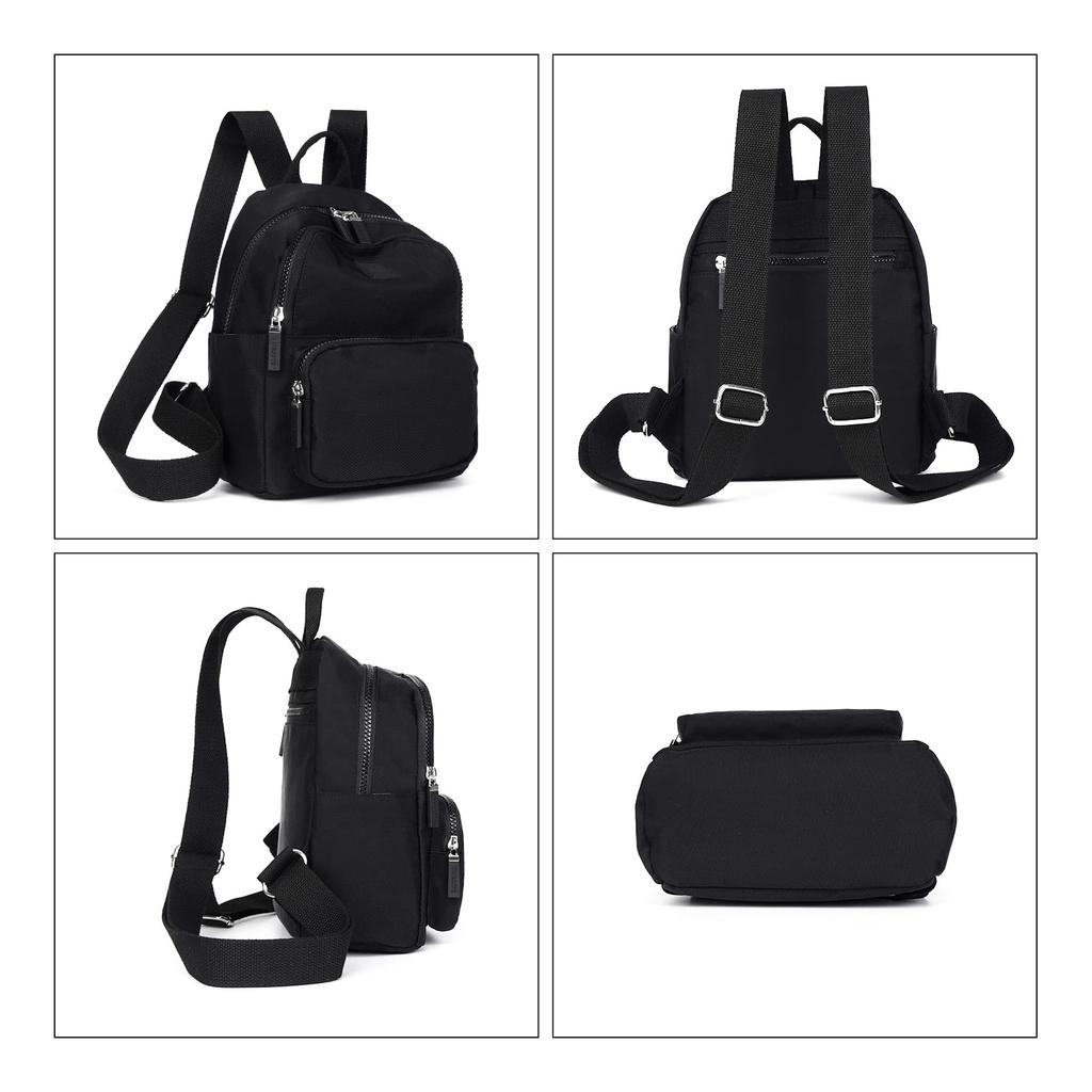 [NOTAG] Women's Small Mini Backpack, Perfect for Girls and Adults, Waterproof Nylon, Lightweight, Compact, Cute, Stylish, and Simple, Perfect for