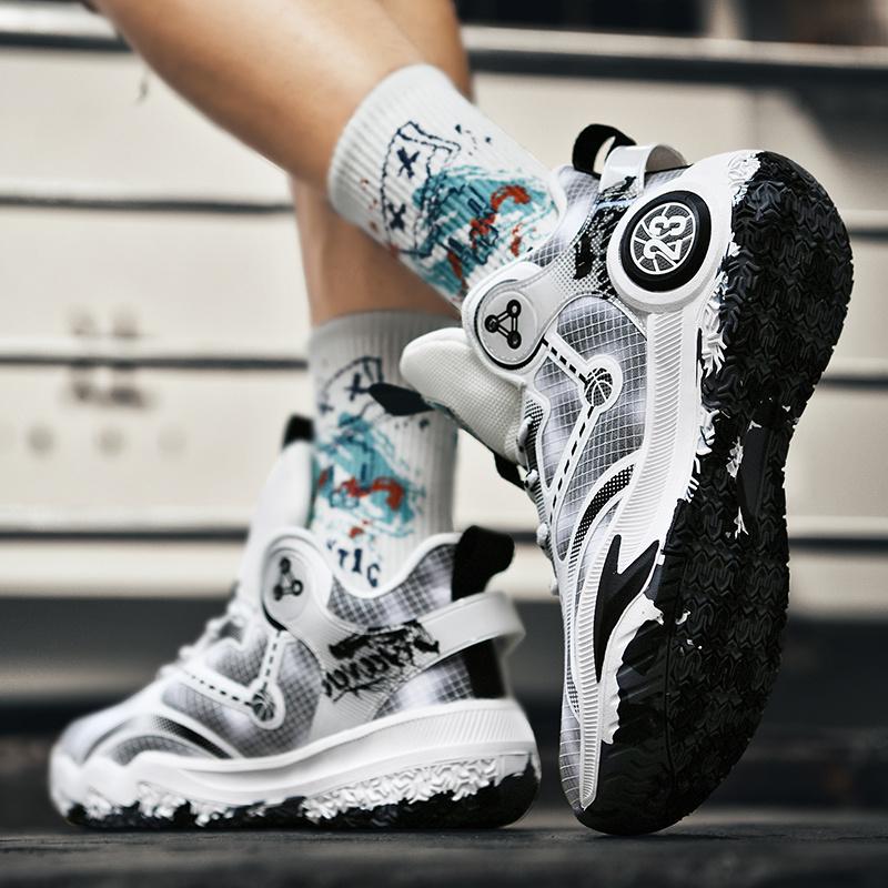 Men Basketball Shoes Sneakers Breathable Sneaker Gym Training Original Women Field Luxury Professional Wearable Basketball Boots