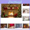 Vivid Christmas Color Cloth Vinyl Backdrop For Professional Photography