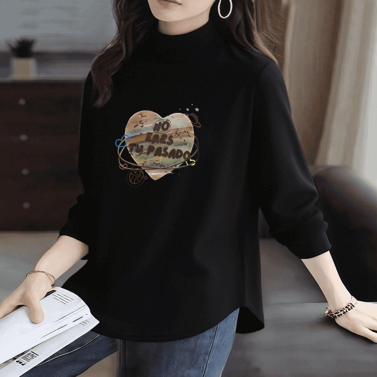 

Women s Plus Size Solid Color Fleece-Lined Long Sleeve Base Layer Top 3XL - Fits 145-160 jin