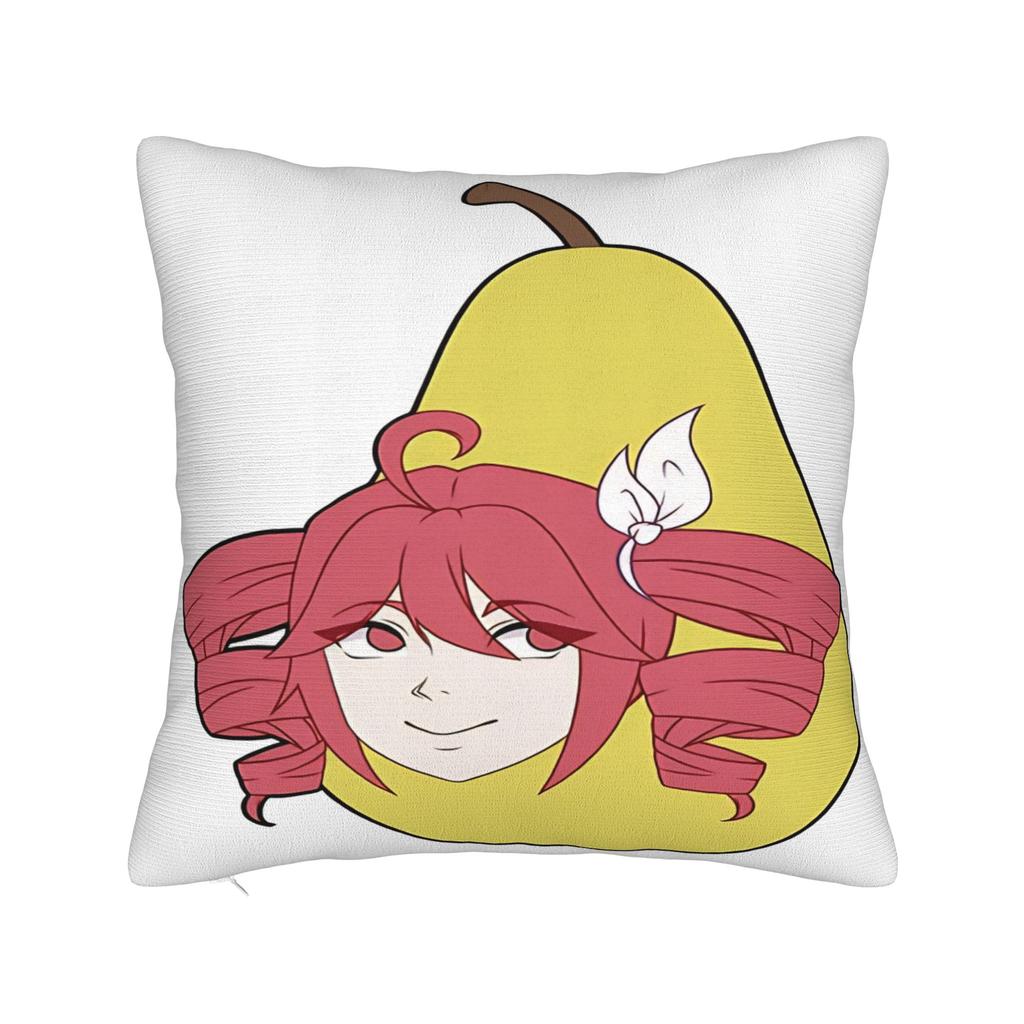 Chibi Kasane Teto Pillow Case Square Pillow Cover Funny Cushion Cover For Sofa Bedroom Home Decor