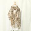 Fashion Printed Stripe Fringed Shawls Women Cotton Linen Muffler Travel Sun Protection Scarf Paisley Printed Scarf 180*85cm
