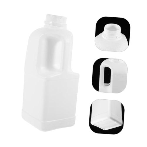 NUOLUX 3-Piece Water Jug, Food-Grade Plastic Jar with Lid, Ergonomic Handle, Lightweight and Portable for Water Storage