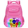 Caja de Ritmos Sprunki Juego Anime Mochila Estudiante Bolsa Escolar Bolsa Multifuncional