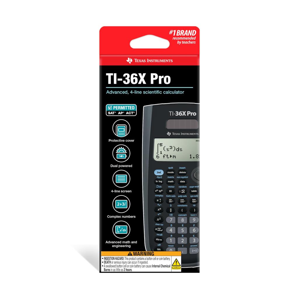 Texas Instruments TI-36X Pro Scientific Calculator [Imported Goods] [Item]