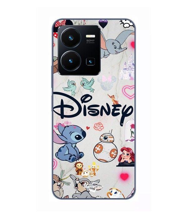Coque de téléphone - MANIACASE - Vivo Y35 4G - Silicone - Souple - Disney personnages