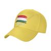 Baseballkappe Ungarn Flagge Coole Ungarische Fans Wilder Sonnenschutz Schirmmütze Verstellbar Outdoor Kappen für Unisex Damen