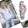 Jewelrywe Women's Analog Fashion Watch Waterproof Stainless Steel Band Accessories