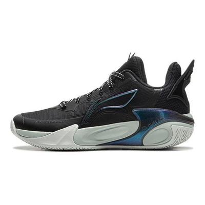 Li Ning Παιδικά Παπούτσια Μπάσκετ Wind Shadow 2.0 Σταθερά Ελαφριά Αθλητικά Αντιολισθητικά Απορρόφησης Κραδασμών Ανθεκτικά Διαπνέοντα Χαμηλά YKBU072-9