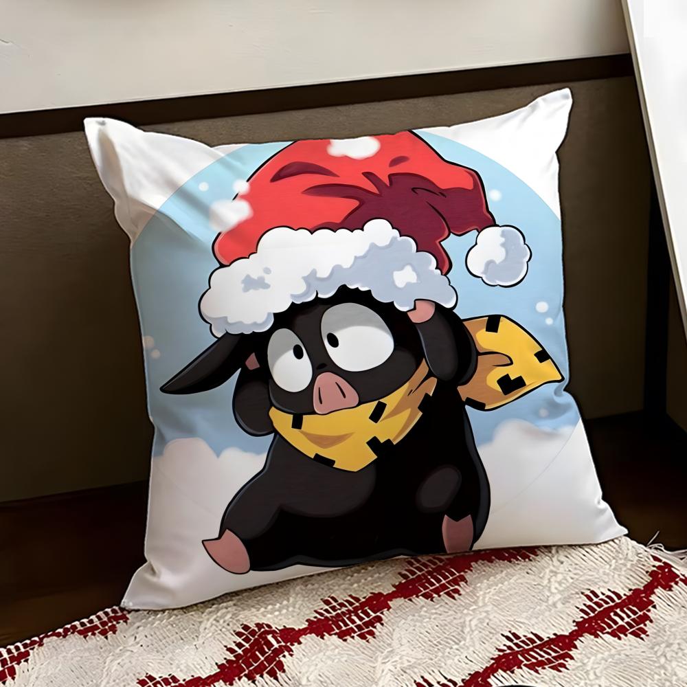 Cartoon RRanma ½ PChan Cushion Cover Reversible Soft Durable Pillow Cover Home Car MultiScene Use for Daily Comfort