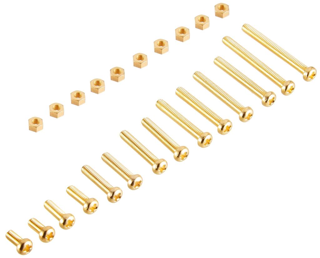 Yamamoto Audio Craft Cartridge Fixing Bolt, Brass, BT-2 BT-2