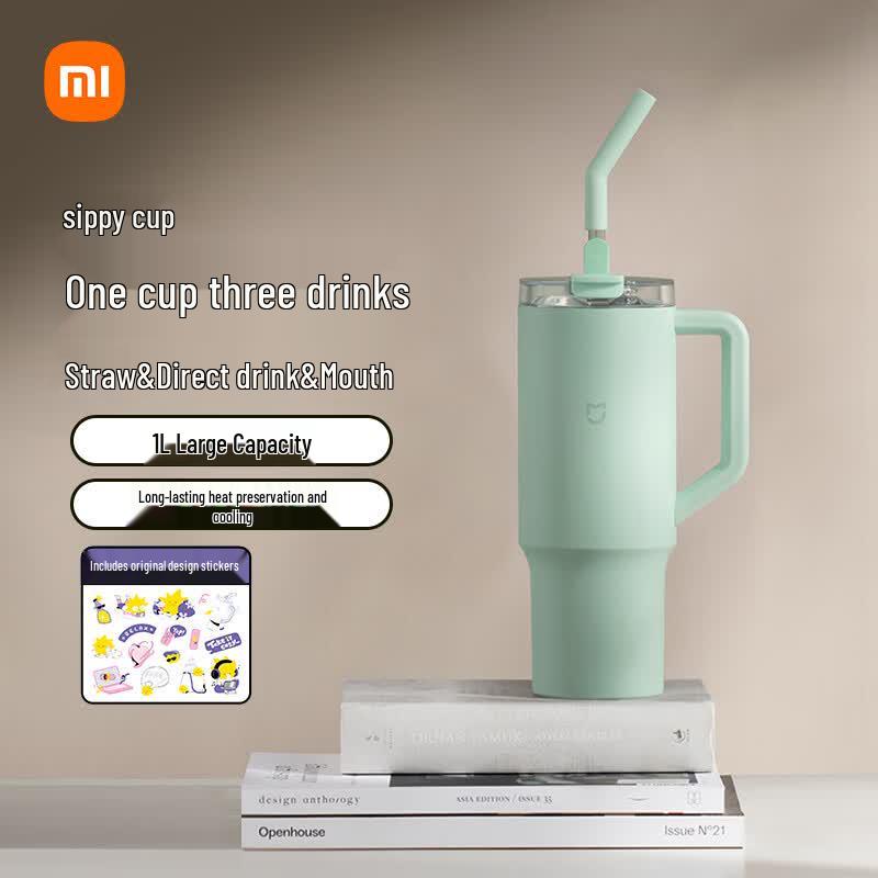 Xiaomi 1L 316L Stainless Steel Insulated Straw Cup