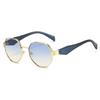 Trendy Polygon Metal Sunglasses For Women & Men New Fashion Glasses With Decorative Elements Stylish Shades For Every Occasion