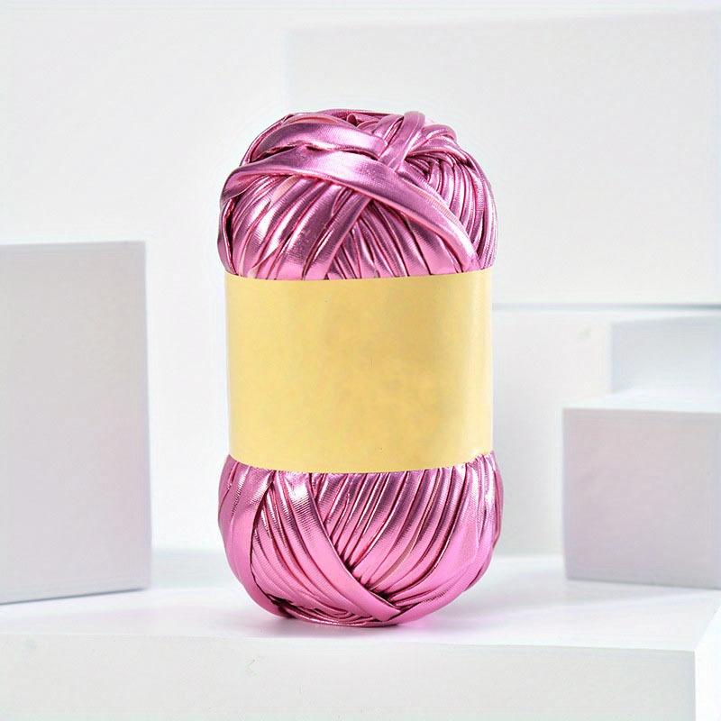 Imitation Leather Cloth Yarn Multi-Color Segment Dyed Jewelry Accessory Yarn Total 600g