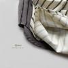Trendy Kids' Summer Striped Shirt - Unisex Japanese Korean Style Short Sleeve Top