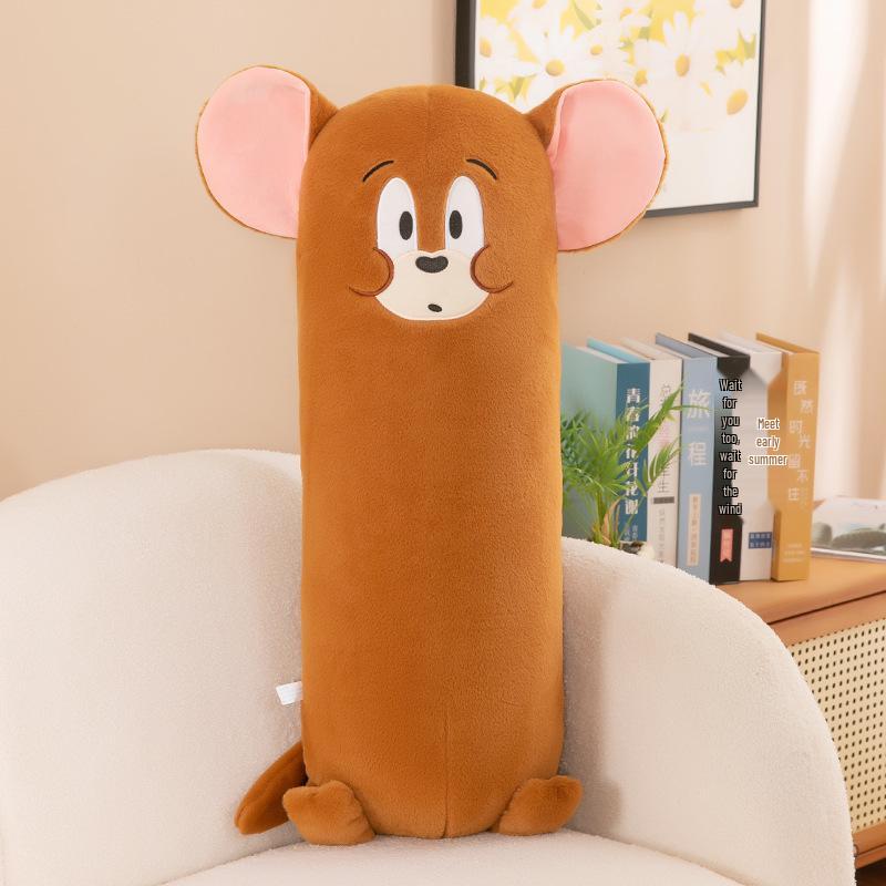 Tom und Jerry Plüschkissen: Lange, weiche Puppe für Bett oder Sofa
