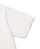 COVERNAT Crochet Polo Half Knit Ivory