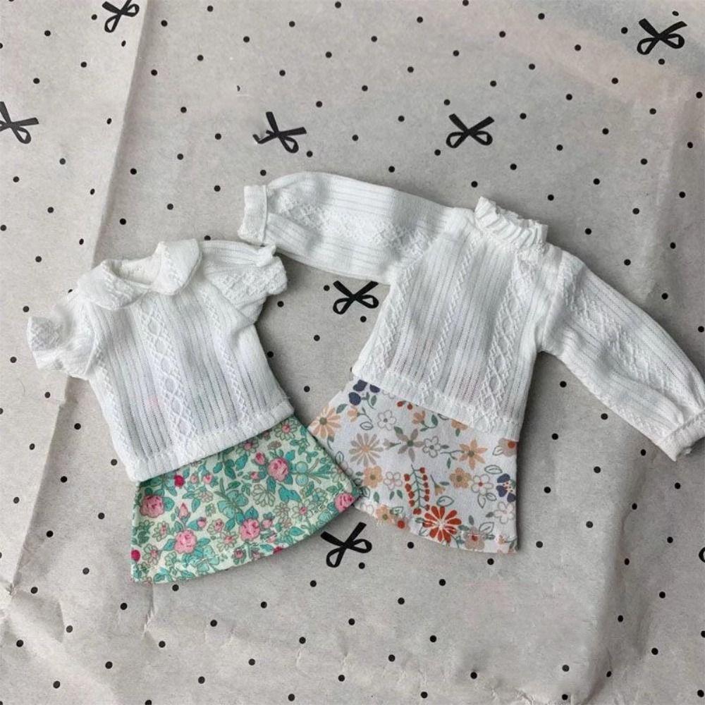 Handmade Long Sleeve Blouse Clothes for licca ob24/26/27 doll
