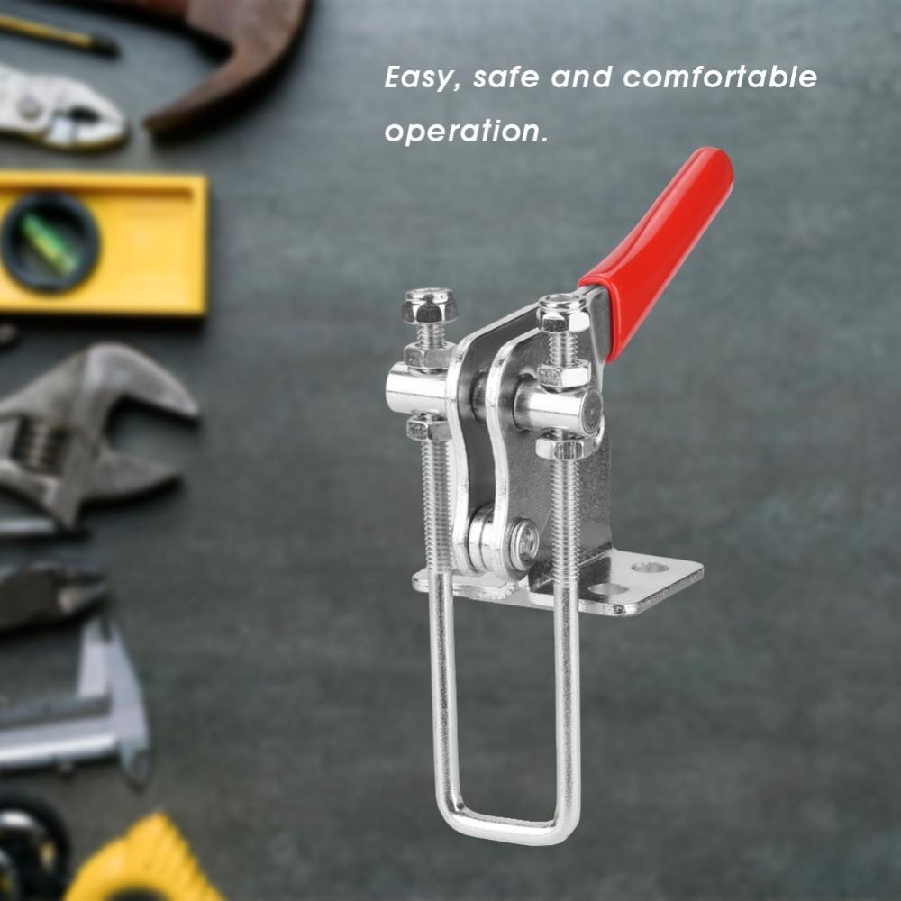 90 Degree Toggle Latch Galvanized Iron Quick Clamp Durable Toggle Clamp Smoker Clamp