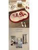 Quick-Dry Non-Slip Diatomaceous Earth Bathroom Mat - Red