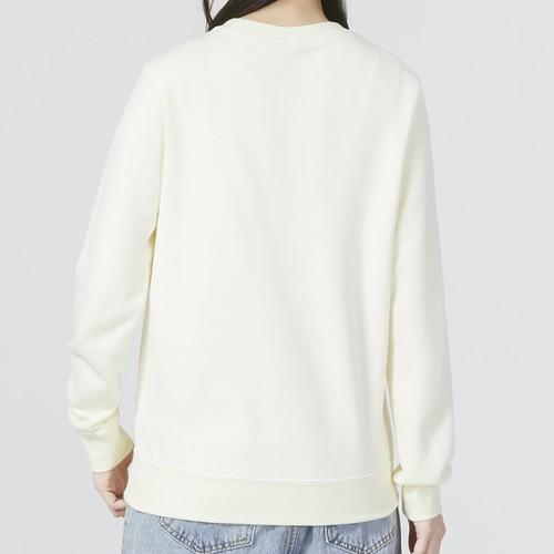 Nike Women's White Casual Pullover Crewneck Sweatshirt