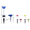 Sport Tees Plastic Magnetic 80mm Long Bulk Reusable Flexible Magnet Tee Lift Step Practice Training Set