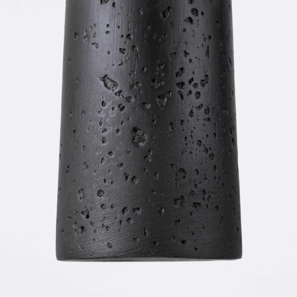 Electra black concrete pendant lamp