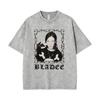 Camiseta Gráfica Vintage Lavada Ecco2K Pxe Album Drain Gang Bladee Yung Lean para Hombre y Mujer, Camisetas Oversize de2270