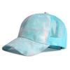 Cappellini da baseball in rete traspirante da uomo e da donna, con sfumatura, con coda di cavallo, per sport all'aria aperta, da spiaggia, con snapback