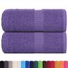 Vidaxl Guest Towels 2 Pcs. Purple 30X50Cm 360 Gsm 100% Cotton