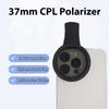 37 mm CPL telefono kameros objektyvas pagerina spalvų sodrumą ir kontrastą, profesionalus daugeliui išmaniųjų telefonų poliarizuotas telefono kameros objektyvas