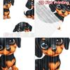 2D flat printing 2pcs Curtain Cute Dachshund Puppy Digital Printed Polyester Drapes Festive Curtains for Booths Studio